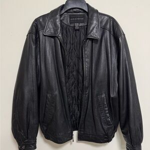 Croft & Barrow Black Bomber Jacket